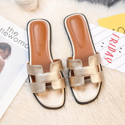 Mariel H-slippers til damer | Øjeblikkets mest trendy sandal | Behagelige slippers