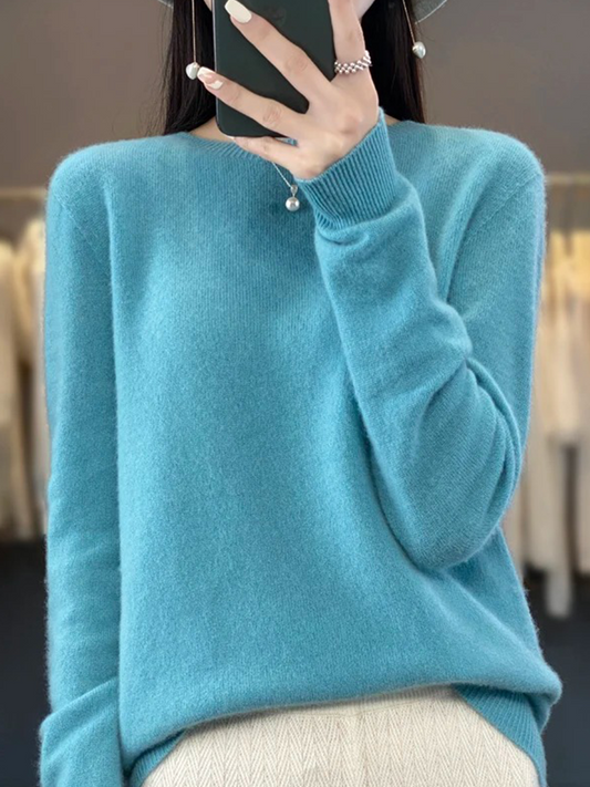 Selena dametrøje af 100% merinould | Luksussweater | Blød sweater kvinde